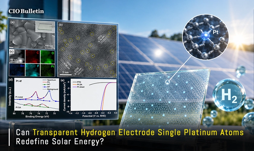  Transparent Hydrogen Electrode Single Platinum Atoms 